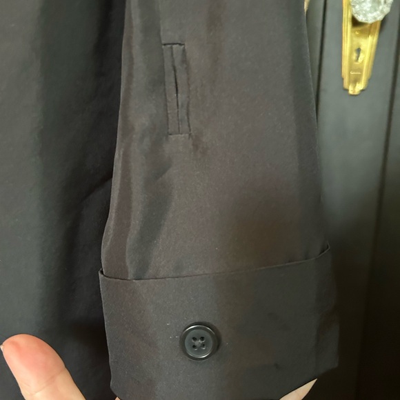 Cos black silk tunic blouse. New with tags. - Picture 3 of 8